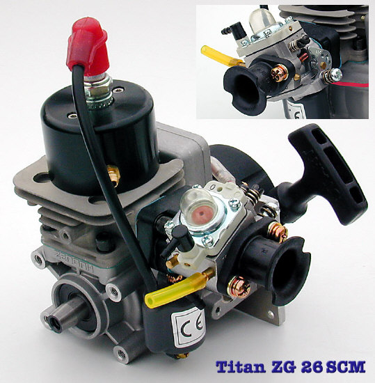 Moteur Zenoah G26SCM