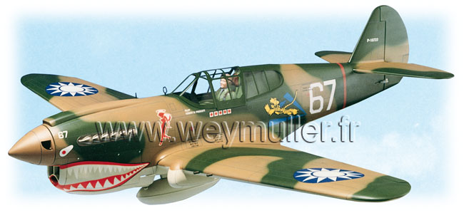 Kit P-40E. 1,62m
