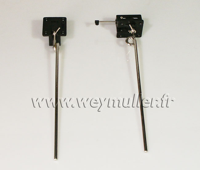 Trains rectractables 2 jambes rotation 90�