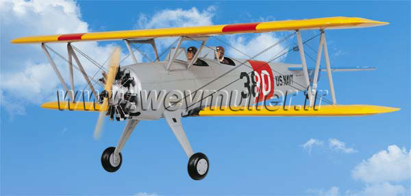 Kit PT-17 Stearman ARF 1,81m
