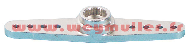 Palonnier double m�tallique Futaba. 1 pi�ce