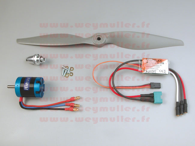 Set moteur Himax 2816-1220 + variateur<br>Pour EasyCub