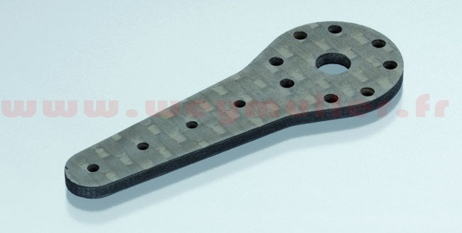 Palonnier plastique renforc� carbone. 75mm