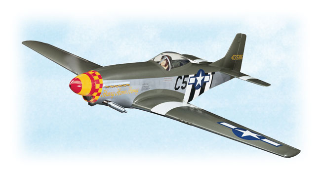 Kit P51D Mustang ARF 1,62m