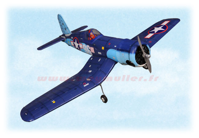 Kit Corsair F4U. 1,48m avec train rentrant