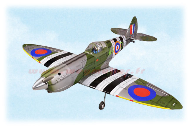 Kit Spitfire 1,40m avec train rentrant