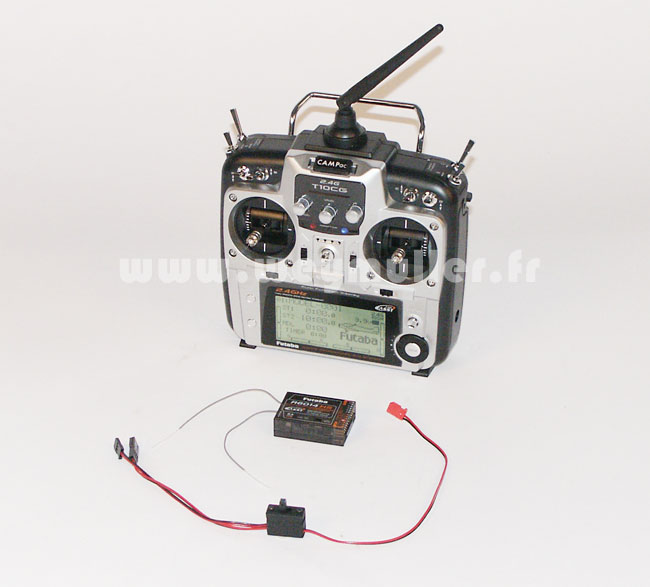 Radio Futaba FF10 (10CG) 10/14/0 2,4GHz mode 1