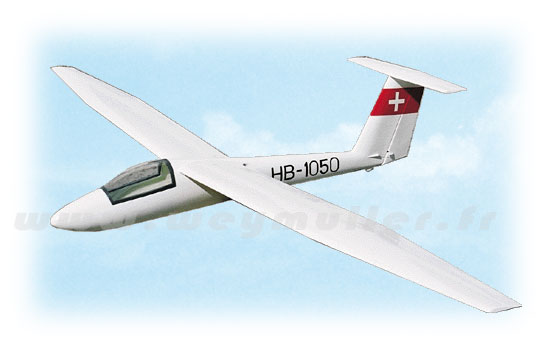 Planeur Pilatus B4 3,0m
