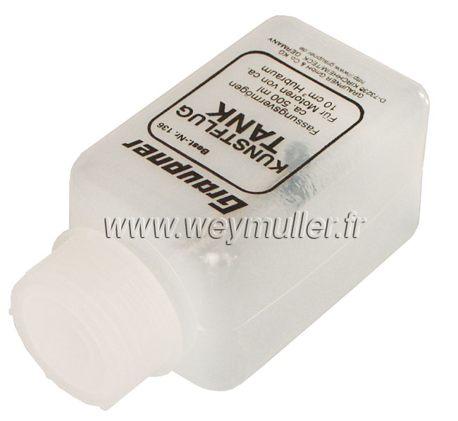 R�servoir Graupner. 100cc. 80 x 42 x 42 mm. 1 pi�ce 