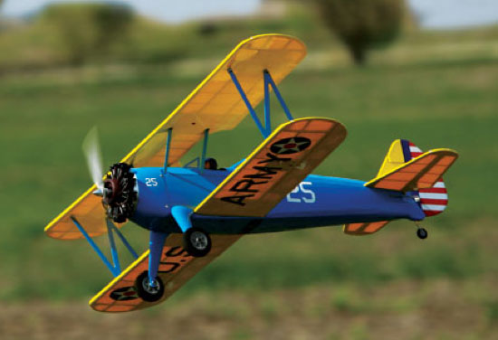 Kit Stearman PT-17 15e ARF 1,12m. E-flite  