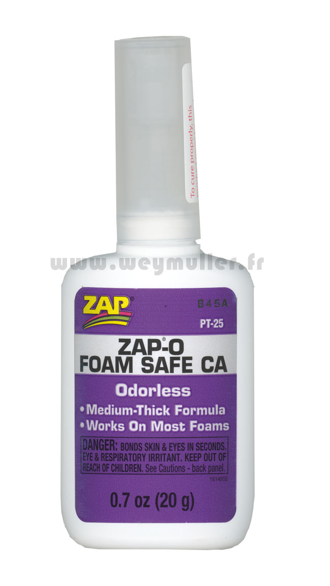Colle ZAP cyano polystyr�ne 20g