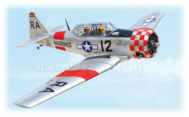 Kit AT6 Texan 61 ARF + train rentrant