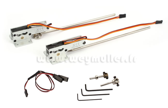 Train rentrant �lectrique 25 - 46. 2 jambes