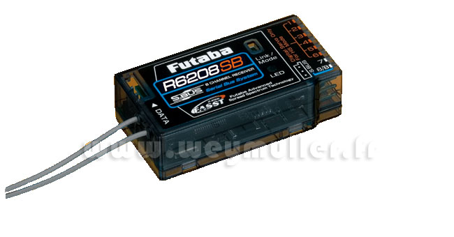 R�cepteur Futaba R6208SB 2,4GHz