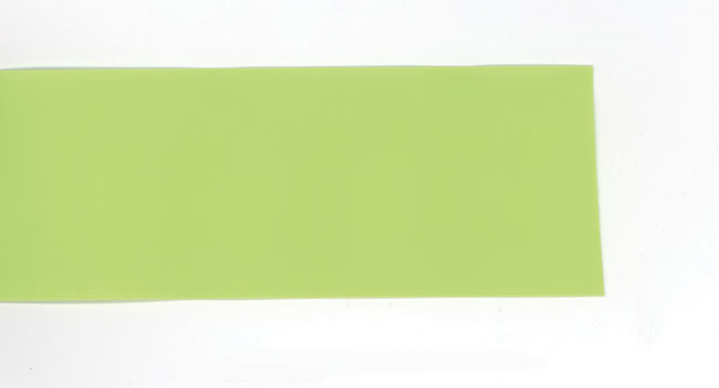 Gaine thermor�tractable verte. 38 mm x 1m