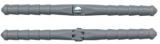 Charni�re ronde � 2 mm, axe nylon.<br>15 pi�ces