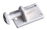 Vis en nylon � 6 x 38 mm avec support. 2 pi�ces