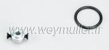 Accouplement avec �lastique pour arbre de 3.00mm