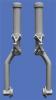 Habillages de train. Pour jambe de 5mm. 2 pi�ces