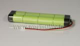 Pack accus �mission 9.6V 3300mA NimH