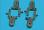 Pieds de pales. 2 pi�ces
