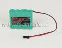 Accu 4.8V 1700mA Graupner