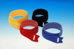 Bracelet velcro noir. 11x110mm. 10 pi�ces