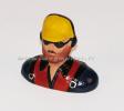 Buste de pilote Sport. Hauteur 75mm. Poids 35g