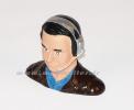 Buste de pilote Civil. Hauteur 104mm. Poids 67g