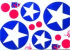 Planche de d�coration USA. 500 x 340 mm