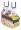 Caisse de terrain mont�e. 1 pi�ce
