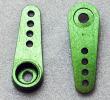 Palonnier alu 22mm pour servo Hitec. 2 pi�ces.