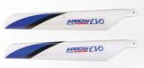 Pales rotor principal Bell Arrow plus Trainer EVO. 2 pi�ces.