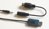Cable de liaison PC/RC pour FMS.<br>Pour Multiplex et Graupner MC12 et s�rie MC