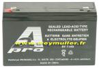 Batterie au plomb<br>6V 12A