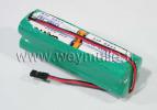 Pack accus �mission 9.6V 2500mA NimH