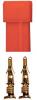 Fiches AMP 2mm males. 5 pi�ces.