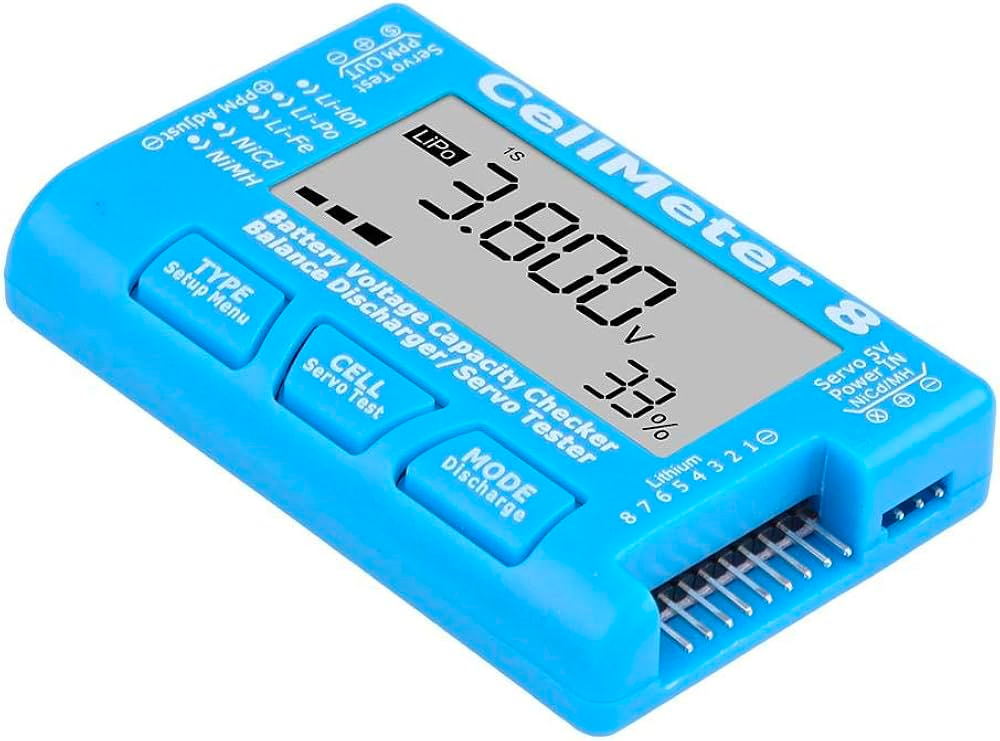 Contrôleur de batterie LiPo/LiFe/LiIon/NiCd/NiMh