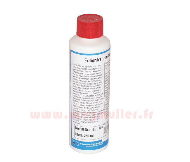 Démoulant liquide polyvinylique 250ml.