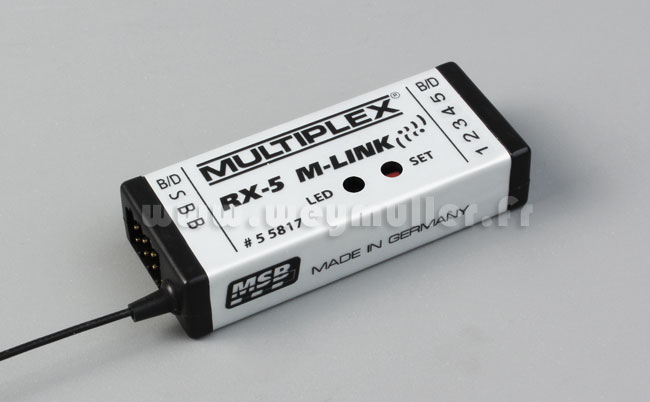 Récepteur Multiplex 2,4 GHz RX5 M-LINK