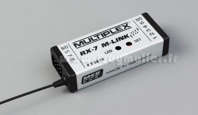 Récepteur Multiplex 2,4 GHz RX7 M-LINK