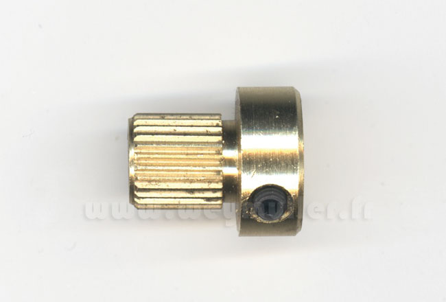 Insert laiton 2,0 mm. 1 pièce