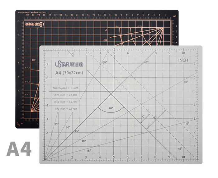 Tapis de découpe format A4