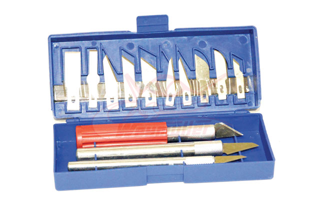 Coffret 3 Cutters avec 13 lames 