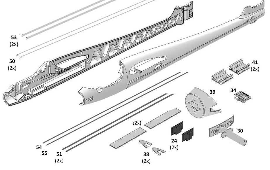 Fuselage Easyglider 4