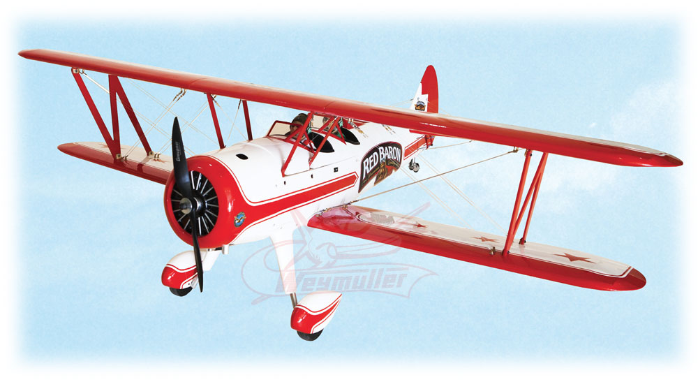 Kit Red Baron Stearman ARF 1,81m