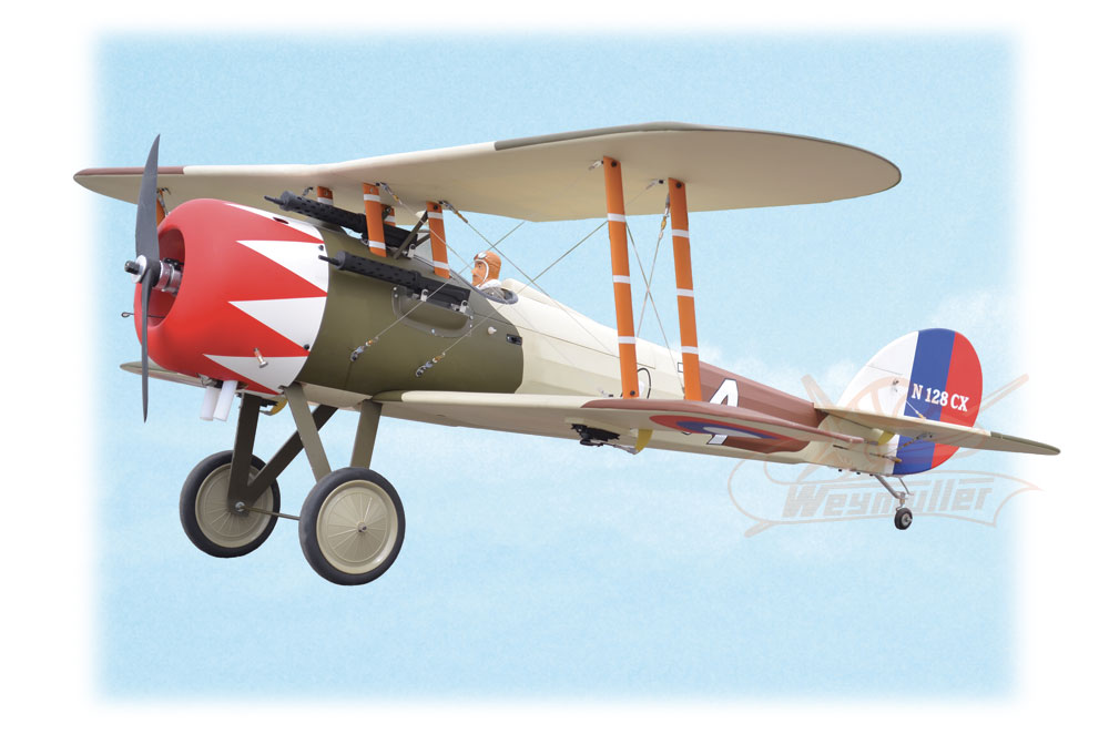 Kit Nieuport 28 EP-GP 20cc ARF 1,72m