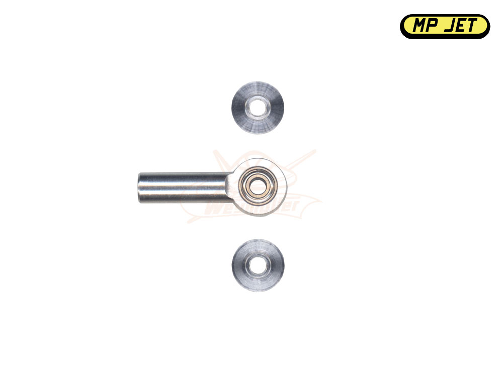 Chape avec roulement sans embout. M4/3mm. 1 pièce