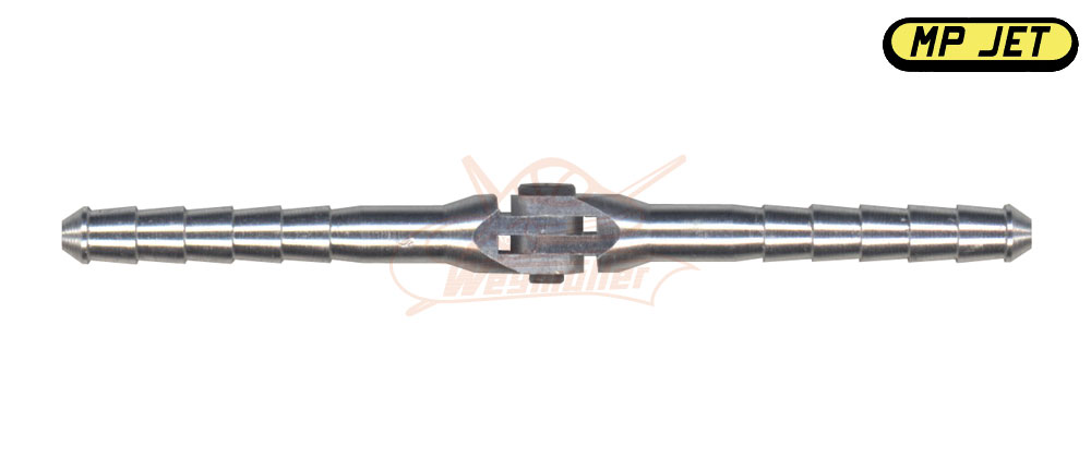 Charnière ronde en alu ø 3 x 50 mm. 6 pièces 