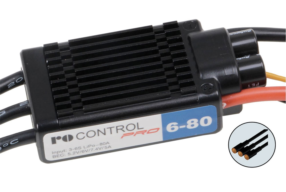 Variateur RO-CONTROL PRO 80A 3-8S